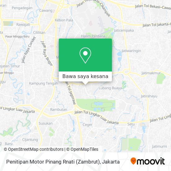 Peta Penitipan Motor Pinang Rnati (Zambrut)