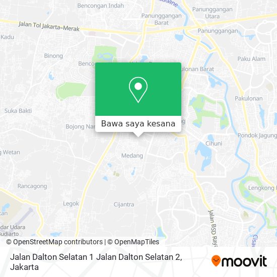 Peta Jalan Dalton Selatan 1 Jalan Dalton Selatan 2