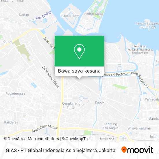 Peta GIAS - PT Global Indonesia Asia Sejahtera