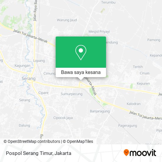 Peta Pospol Serang Timur, null