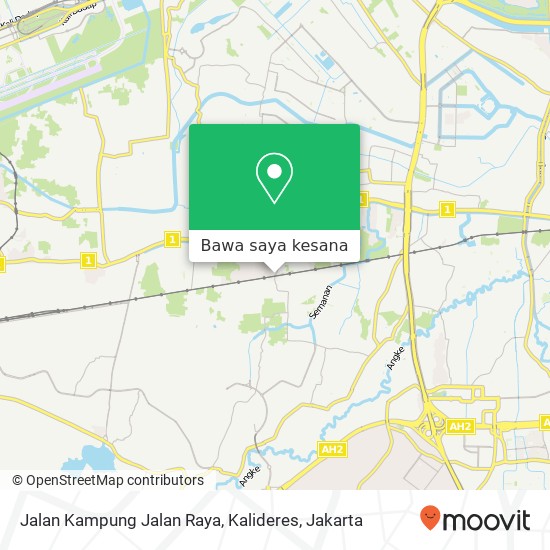 Peta Jalan Kampung Jalan Raya, Kalideres