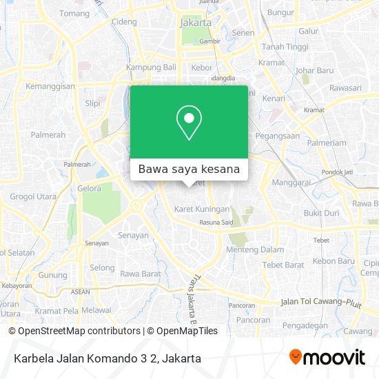 Peta Karbela Jalan Komando 3 2