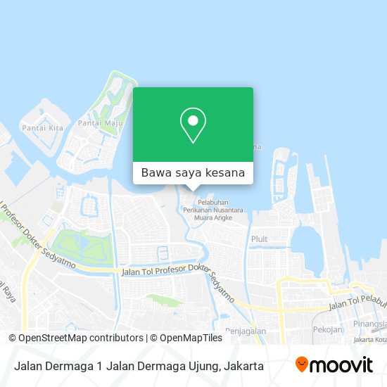Peta Jalan Dermaga 1 Jalan Dermaga Ujung