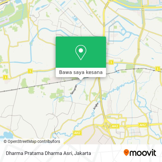 Peta Dharma Pratama Dharma Asri