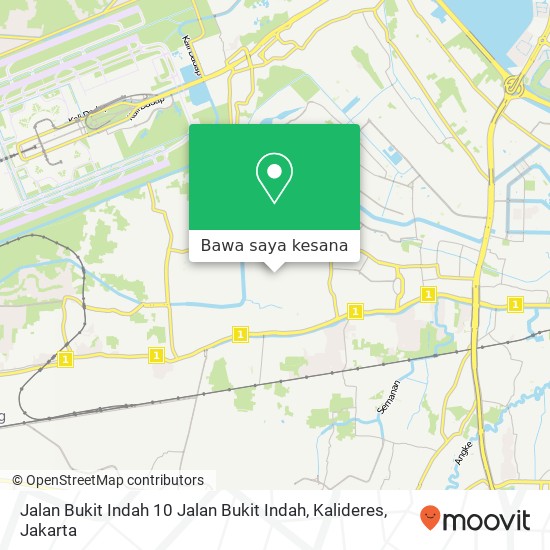 Peta Jalan Bukit Indah 10 Jalan Bukit Indah, Kalideres