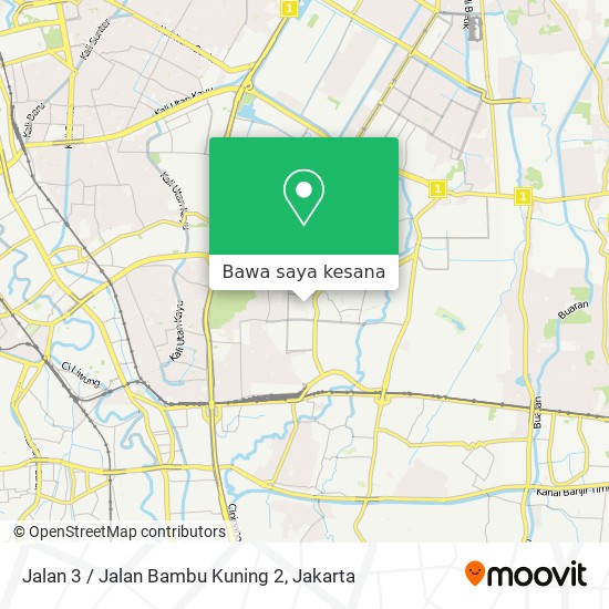 Peta Jalan 3 / Jalan Bambu Kuning 2