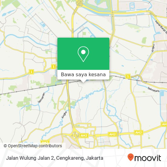 Peta Jalan Wulung Jalan 2, Cengkareng