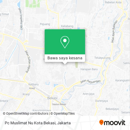 Peta Pc Muslimat Nu Kota Bekasi