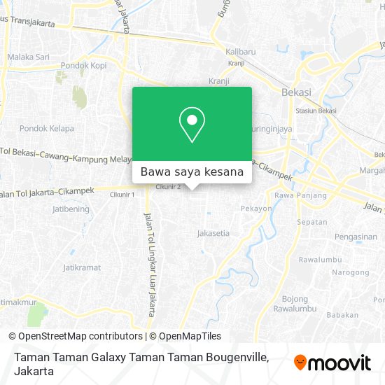 Peta Taman Taman Galaxy Taman Taman Bougenville