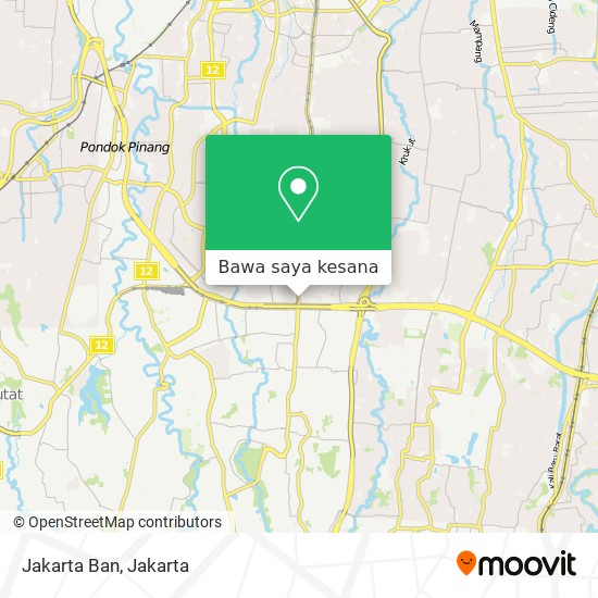 Peta Jakarta Ban