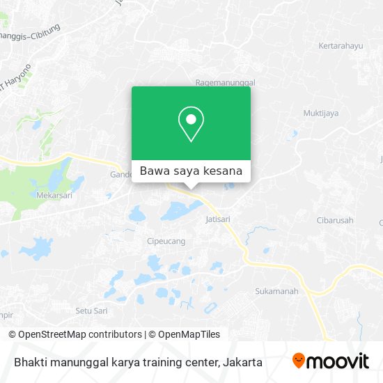 Peta Bhakti manunggal karya training center