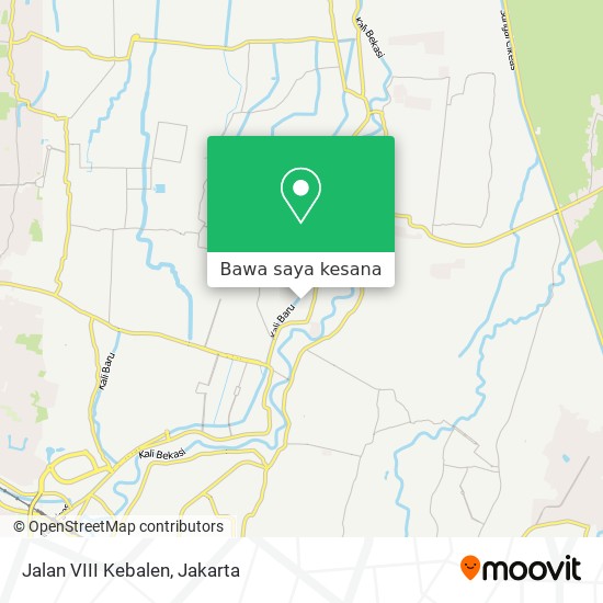 Peta Jalan VIII Kebalen