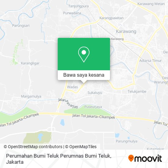 Peta Perumahan Bumi Teluk Perumnas Bumi Teluk