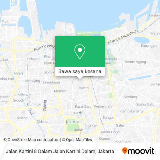Peta Jalan Kartini 8 Dalam Jalan Kartini Dalam