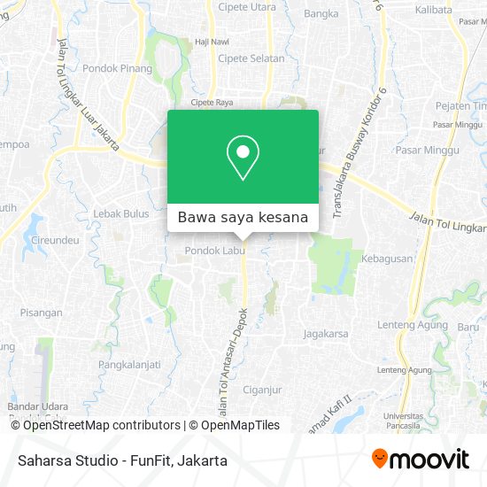 Peta Saharsa Studio - FunFit