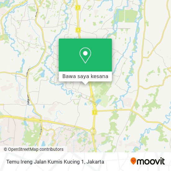 Peta Temu Ireng Jalan Kumis Kucing 1