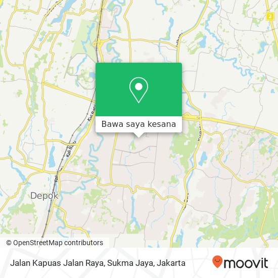 Peta Jalan Kapuas Jalan Raya, Sukma Jaya