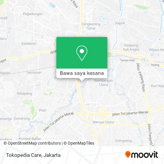 Peta Tokopedia Care