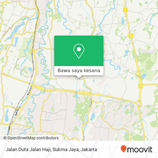 Peta Jalan Duta Jalan Haji, Sukma Jaya