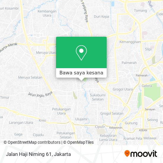 Peta Jalan Haji Niming 61