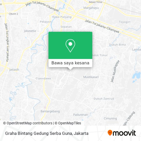 Peta Graha Bintang Gedung Serba Guna