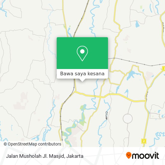 Peta Jalan Musholah Jl. Masjid