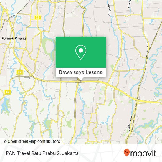 Peta PAN Travel Ratu Prabu 2