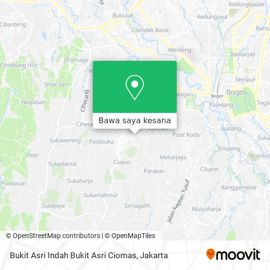 Peta Bukit Asri Indah Bukit Asri Ciomas