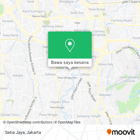 Peta Setia Jaya