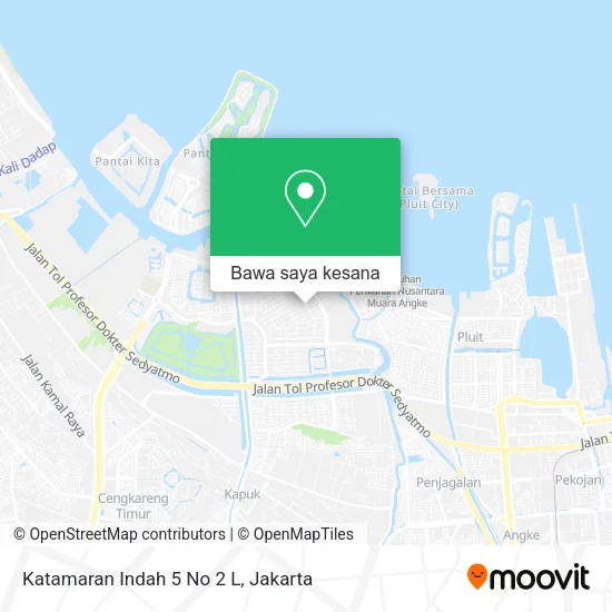 Peta Katamaran Indah 5 No 2 L