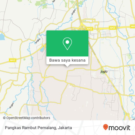 Peta Pangkas Rambut Pemalang