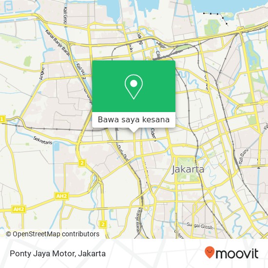 Peta Ponty Jaya Motor
