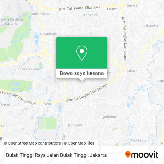 Peta Bulak Tinggi Raya Jalan Bulak Tinggi