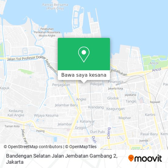 Peta Bandengan Selatan Jalan Jembatan Gambang 2