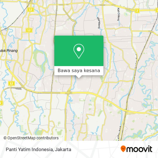 Peta Panti Yatim Indonesia