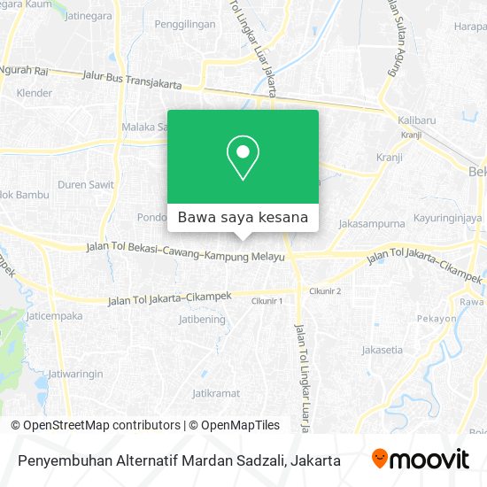 Peta Penyembuhan Alternatif Mardan Sadzali