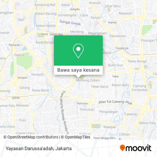 Peta Yayasan Darussa'adah