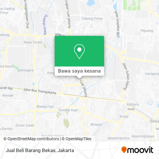 Peta Jual Beli Barang Bekas