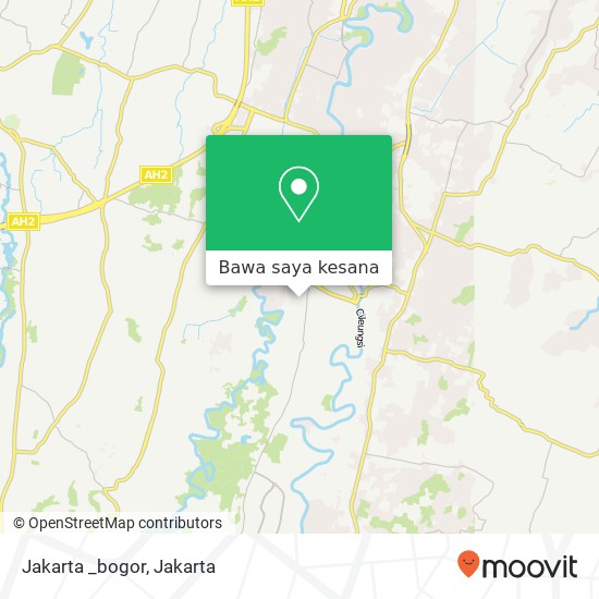 Peta Jakarta _bogor