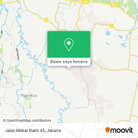 Peta Jalan Mekar Bakti 45