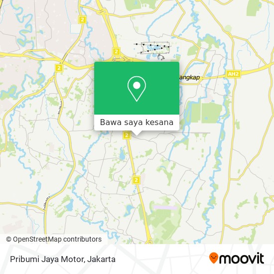 Peta Pribumi Jaya Motor