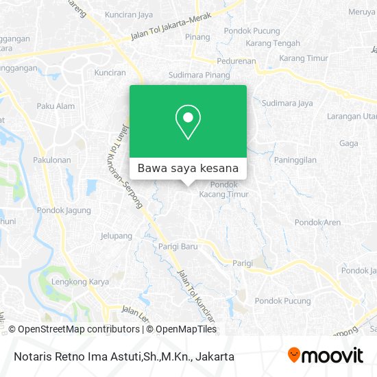 Peta Notaris Retno Ima Astuti,Sh.,M.Kn.