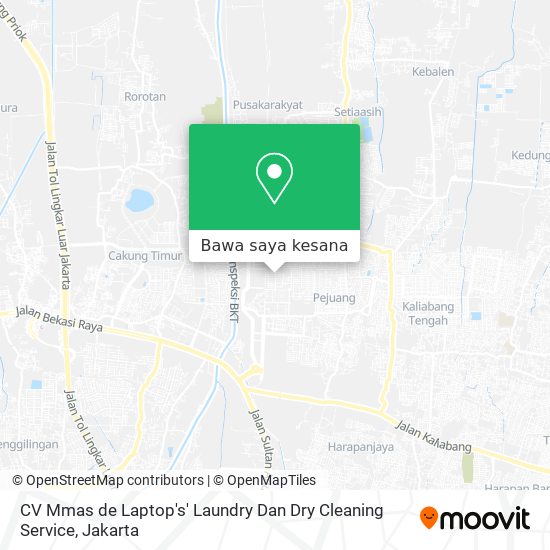 Peta CV Mmas de Laptop's' Laundry Dan Dry Cleaning Service