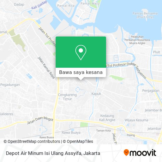 Peta Depot Air Minum Isi Ulang Assyifa