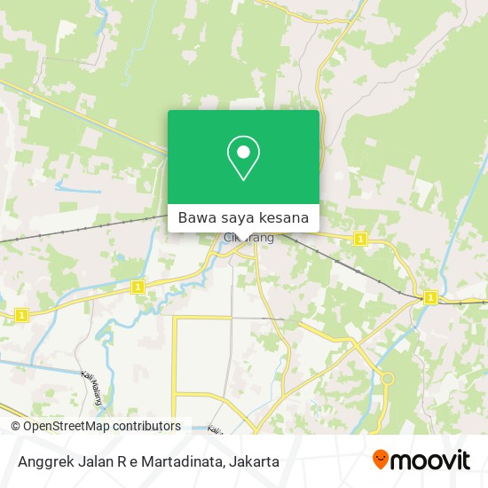 Peta Anggrek Jalan R e Martadinata