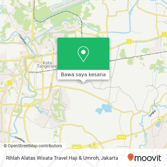 Peta Rihlah Alatas Wisata Travel Haji & Umroh