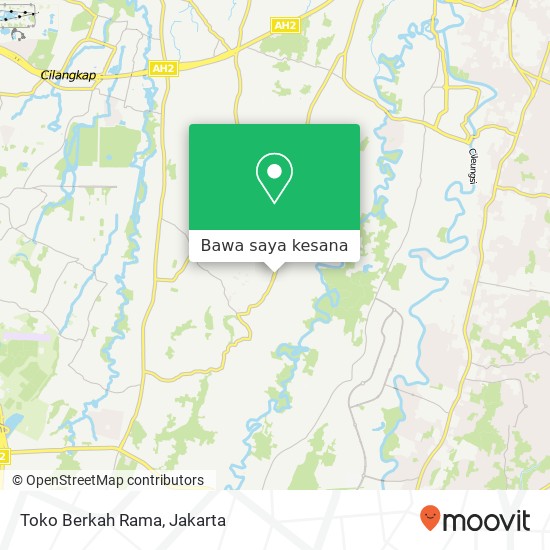 Peta Toko Berkah Rama