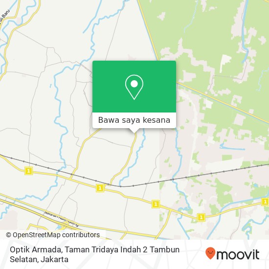 Peta Optik Armada, Taman Tridaya Indah 2 Tambun Selatan