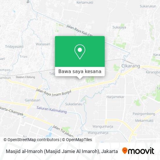 Peta Masjid al-Imaroh (Masjid Jamie Al Imaroh)