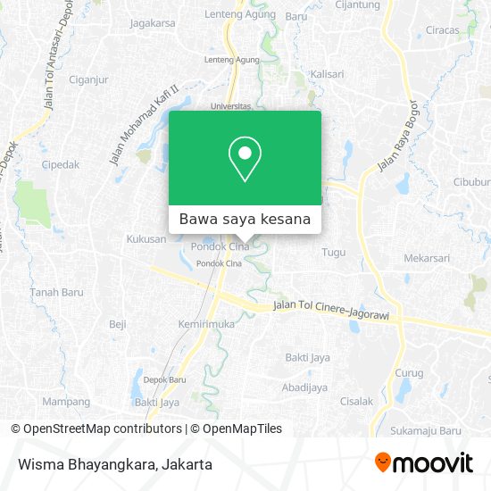 Peta Wisma Bhayangkara